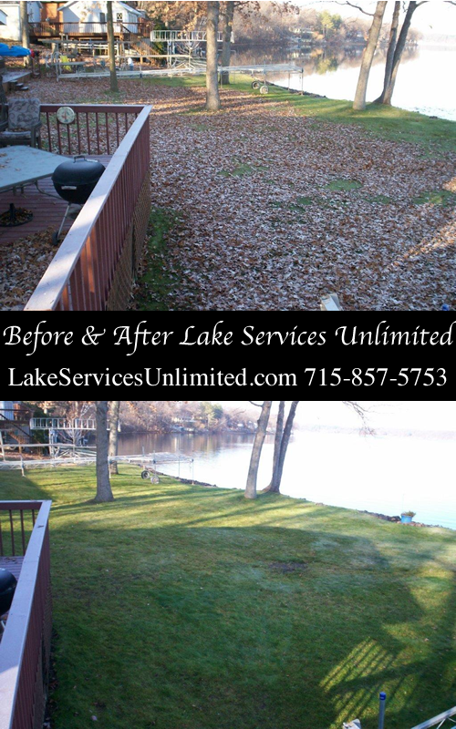 Spring and Fall Lawn Cleanup Services Amery WI