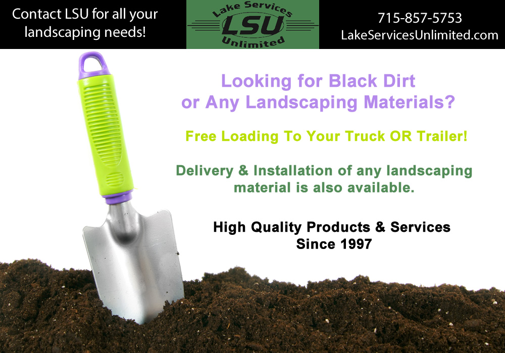 Landscaping Materials, Black Dirt For Garden